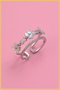 Heliophilia Silver Anillo de Plata con Circonita